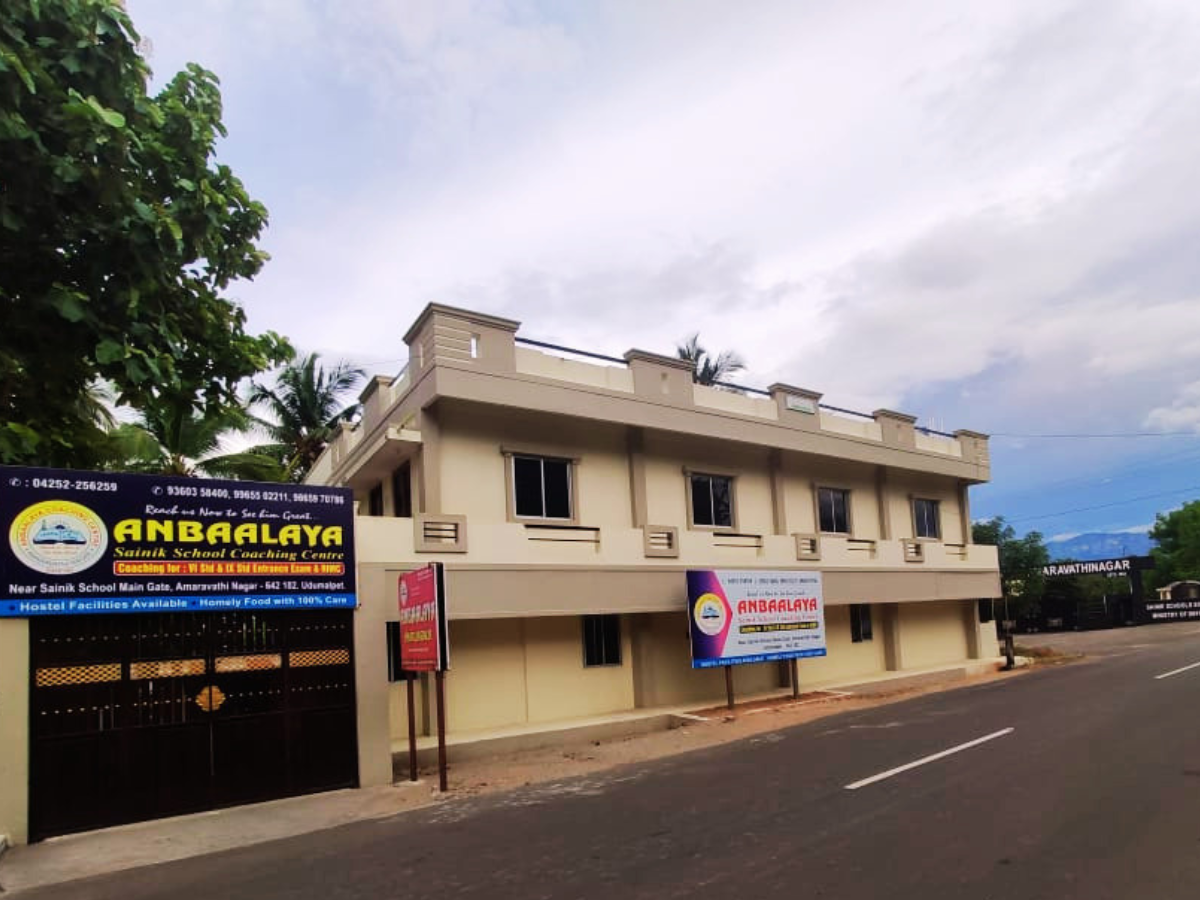 Anbaalaya Sainik Academy campus – established 1991