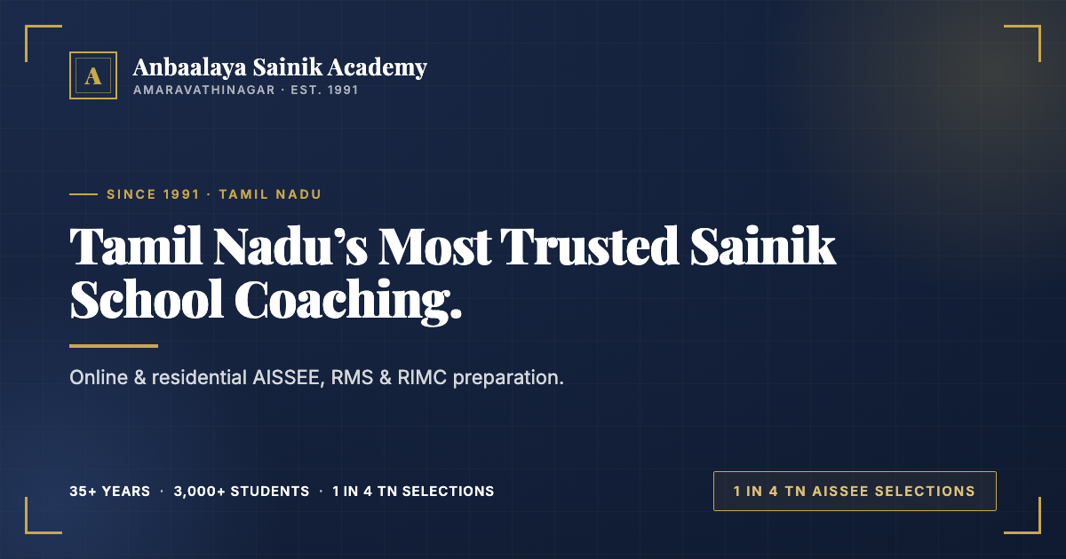 Sainik School eligibility criteria age chart for Class 6 and Class 9 admission